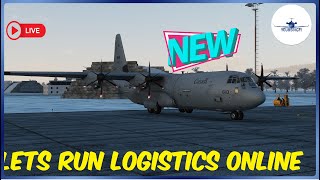 NEW DCS C130J, Running logisitcs in dcs. #dcs #c130 #live #flightsim