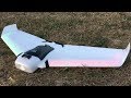 ZOHD Orbit Neon 900mm FPV Night Flying Wing Maiden Flight At Dusk