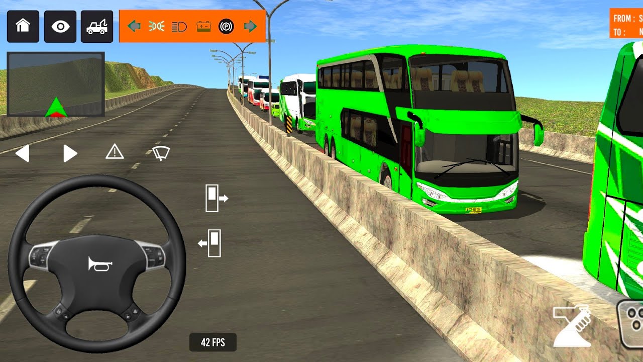 euro coach bus simulator 😭🚌|| new coach bus simulator part- 01 Android gameplay 101