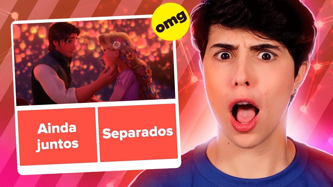 FELIZES PARA SEMPRE? JULGANDO CASAIS DA DISNEY!