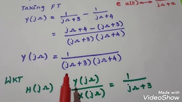 University problem#3/Unit_III/Analysis of LTI-CT systems using FT/Tamil