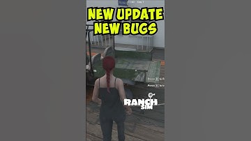 Ranch Simulator New Update BUGS #ranchsimulator #shorts