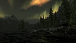 9 HOURS Nature Sounds. Relax, No Music, Sleep, Study, Water Sounds, Meditation Rain [Skyrim]