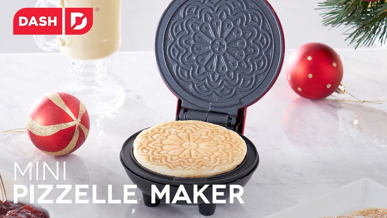 How to Clean a Pizzelle Maker  Pizzelle, Pizzelle maker, Pizzelle