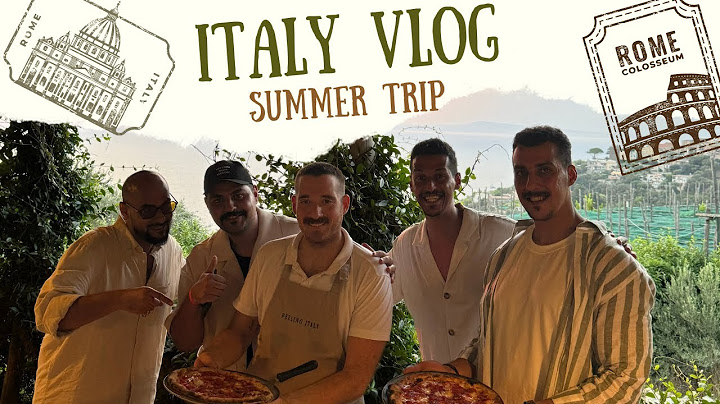 ITALY VLOG | سفرة العائلة الصيفية 🇮🇹🤍