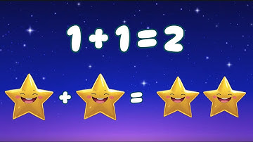 Learn Addition with Stars | Basic Math for Kids | Quick Learn with YuviSharma @yuvisharma_tv25