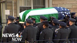 NYC Comes Together to Mourn Again at Public Wake for Slain NYPD Officer Wilbert Mora | News 4 Now