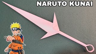 How to Make Naruto Kunai with Paper | Easy Paper Kunai Tutorial 🔥