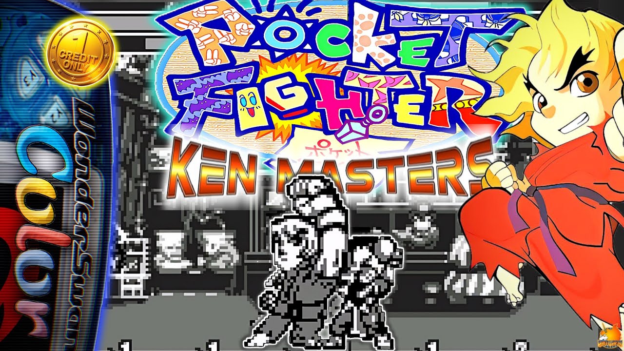 🎮 POCKET FIGHTER (Capcom/Bandai, 2000) 💥 Fighting Game for