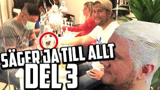 säger JA till ALLT under HELA DAGEN | Ben vs Dennis | DEL 3