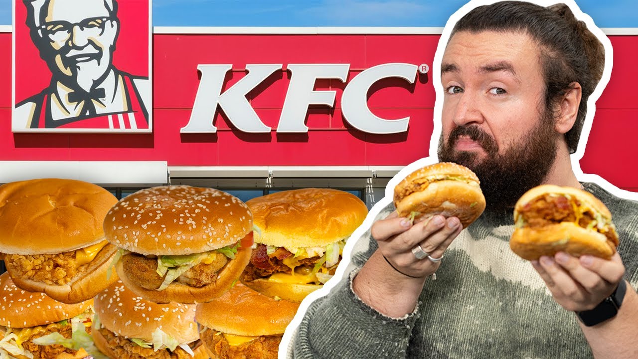 Ich ESSE ALLE BURGER von KFC