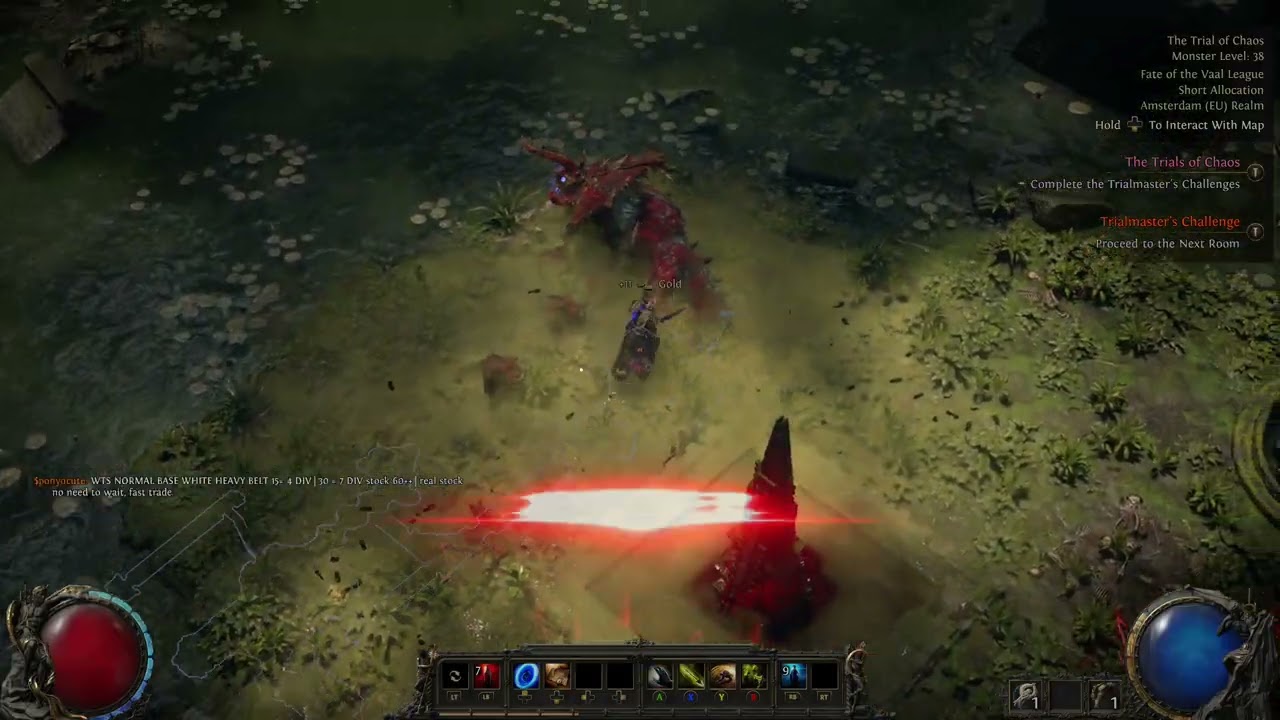 PoE 2 Fate of the Vaal, Trial of Ascendancy part 2, Pathfinder Poisonburst Arrow