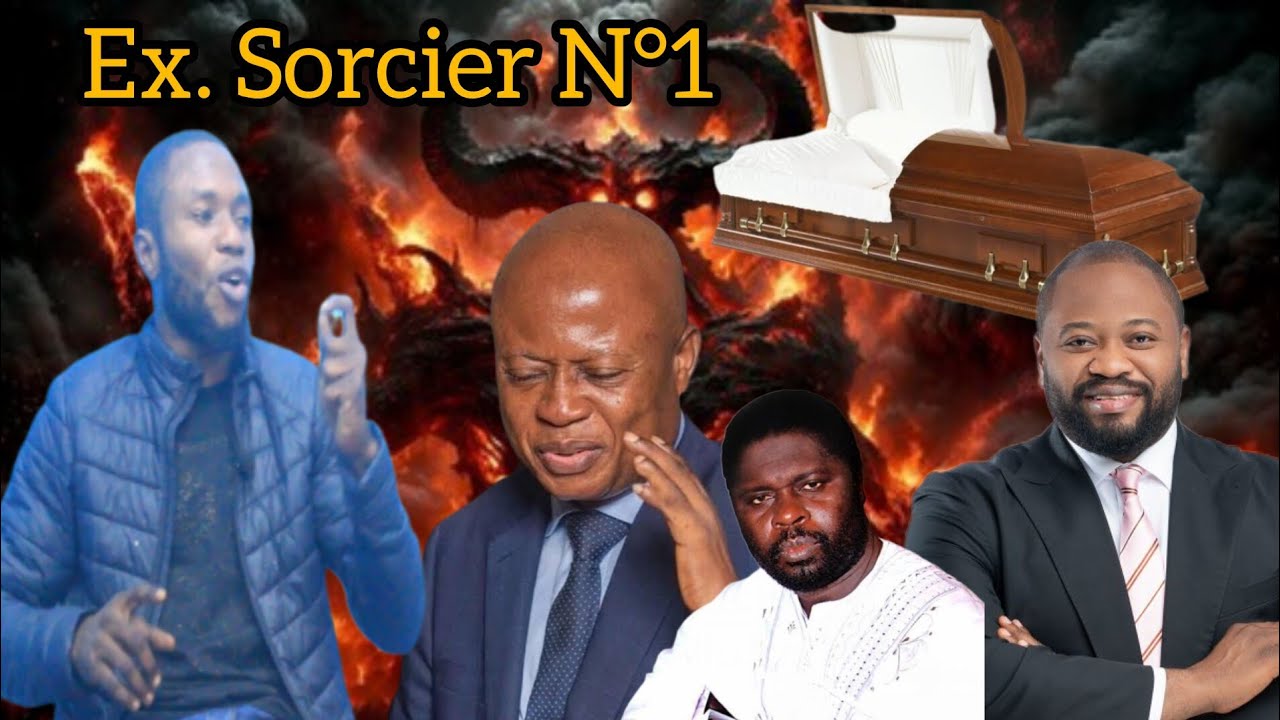 N°1: EX S@NT@N!ST€ EV.PAUL ADAMS,GRAND SORC!€R  CONVERTI EN JÉSUS-CHRIST TEMOIGNE