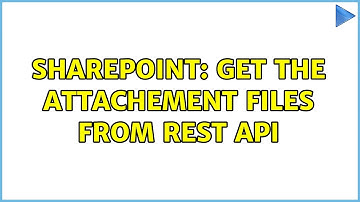 Sharepoint: get the attachement files from REST API (7 Solutions!!)