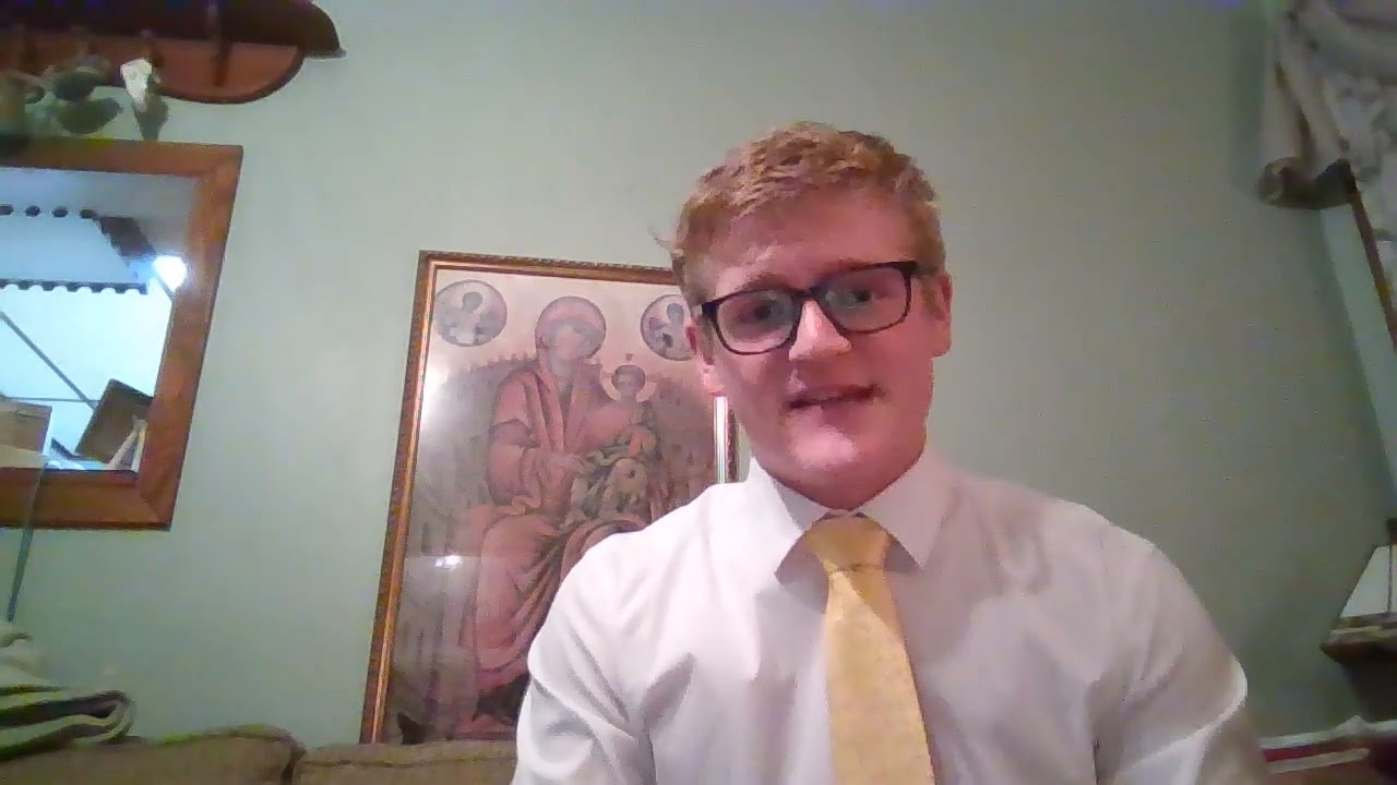 Gregorian Fellows Program- Application: Aidan Walsh