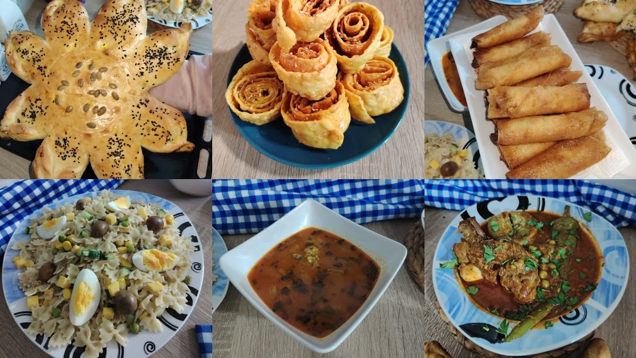 دبارة أول يوم في رمضان 2026 شربة فريك خبز قطني مرقة جلبانة سلاطة َمقرونة بريك صوابع ووذنين القاضي