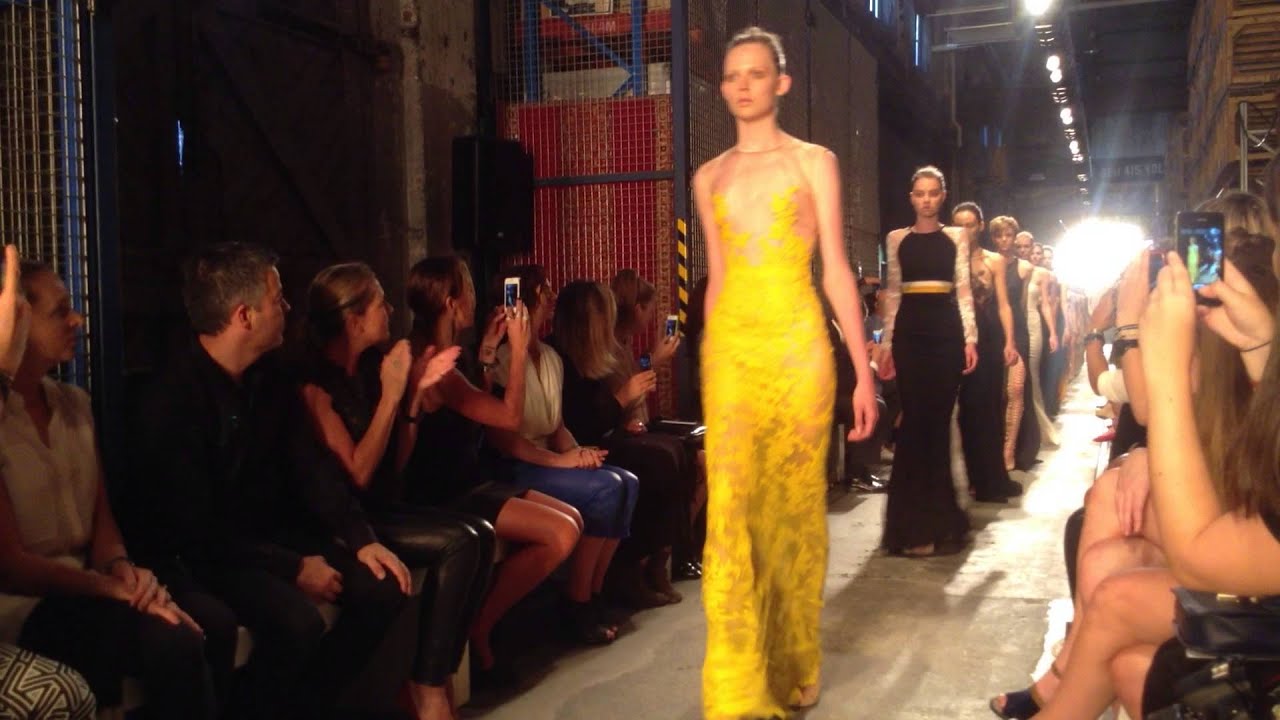 Alex Perry Final Walk at Mercedes Benz Fashion Week 2013