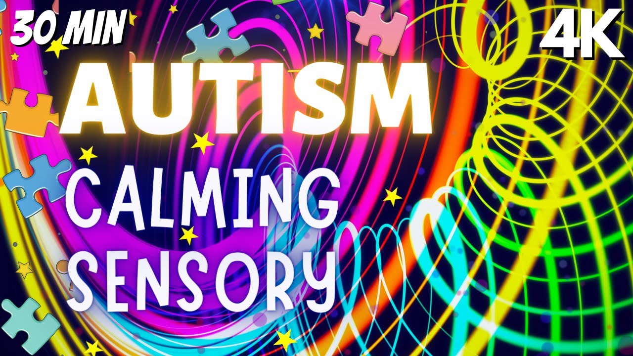4kAutism Calming Music Colorful and Engaging Visuals YouTube