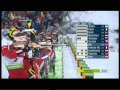 Biathlon Massenstart der Männer in Oberhof 2011