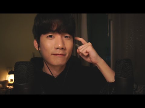 [KOREAN ASMR] face tuching and ear to ear tingle asmr trigger