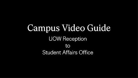 Campus Guide - AskOtago to Student Affairs Office
