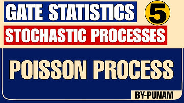 Poisson process | Solved examples | ONE SHOT VIDEO | GATE STATISTICS | Statistics by Punam |