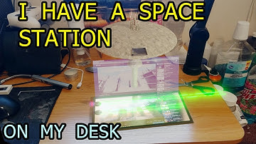 I Have A Space Station On My Desk - Blender