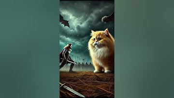 EP#10 Defending the Territory and unity #aicat #cat #funny #cute #lamoncat #cats