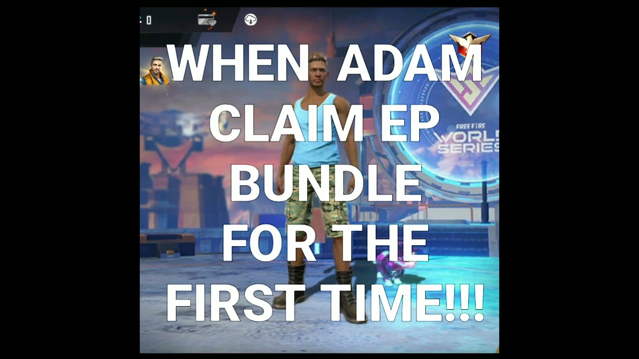 When DJ Adam Gets Elite Pass Bundle | Garena Free Fire 