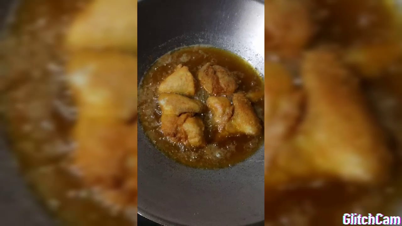 Ayam msk tepungsblm dan selepas msk.yg simple😋 - YouTube