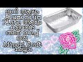 Aluminum Plate Reusing Craft/ DIY/ Treasa Creations /Craft in Malayalam 😊