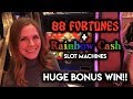 88 Fortunes HUGE Win! $8.80 Max Bet! Re-trigger!!!