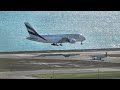 A380 pilot misses runway