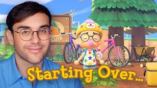 The Concept Of Starting A New Animal Crossing Island In 2025...