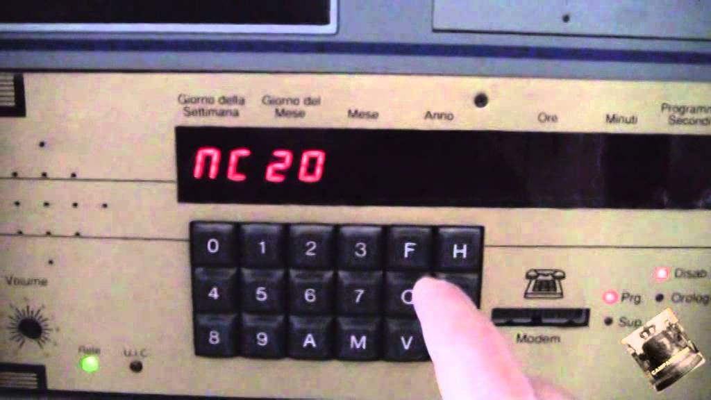 ACCADIA. (FG) PROGRAMMAZIONE DEI COMPUTER DELLE CAMPANE