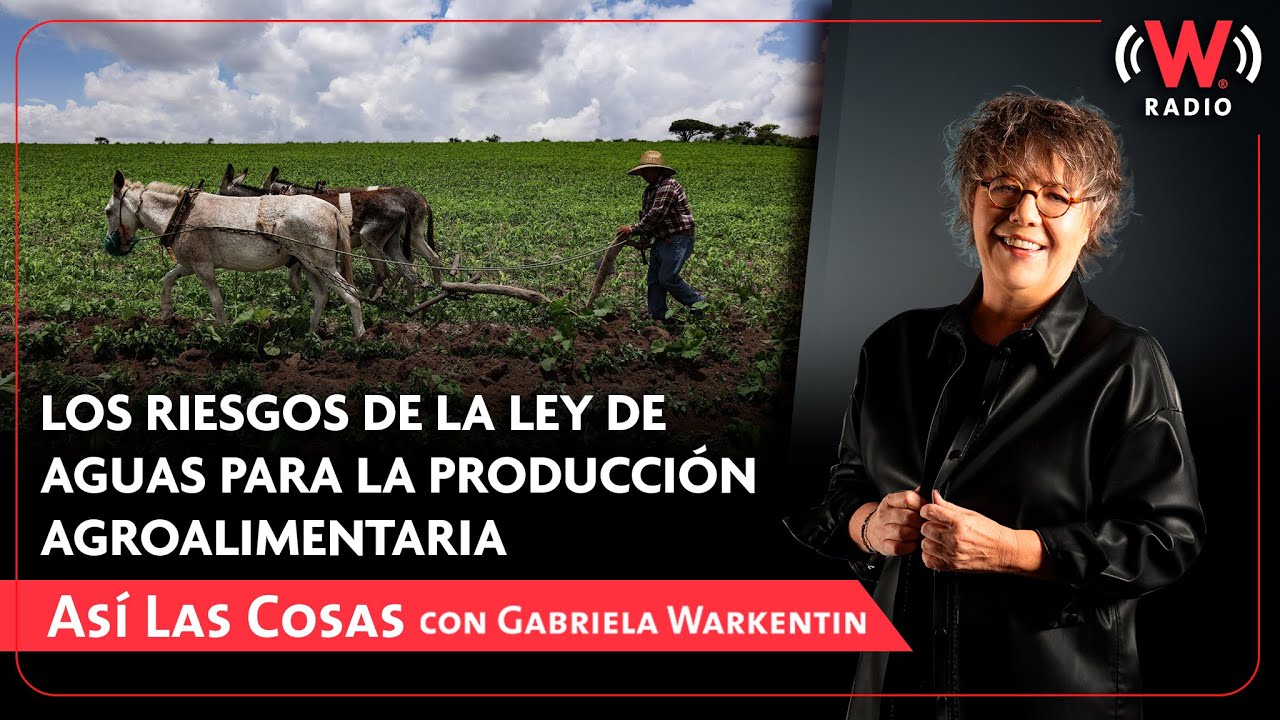 Ley de Aguas genera preocupación en el sector agrícola: GCMA