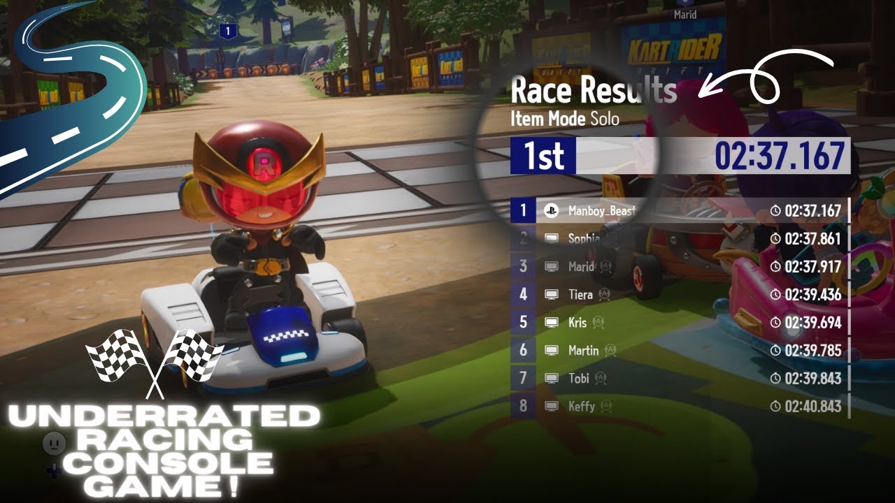 Most Underrated Racing CO–OP Console Game ! ! KartRider: Drift - YouTube