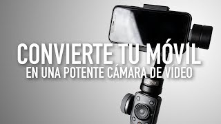 Convierte tu móvil en una potente cámara de vídeo con Zhiyun Smooth 4