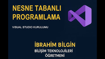 1- Visual Studio ile C#’a Başlangıç: Adım Adım Kurulum Rehberi!
