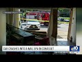 Car crashes into Cohasset nail spa