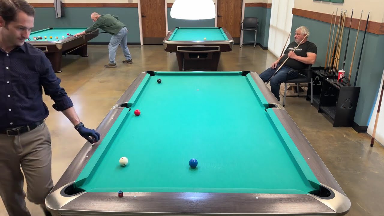 Alabama Eight Ball Last Pocket with David Round ✌️9ft Brunswick game rules in the description 