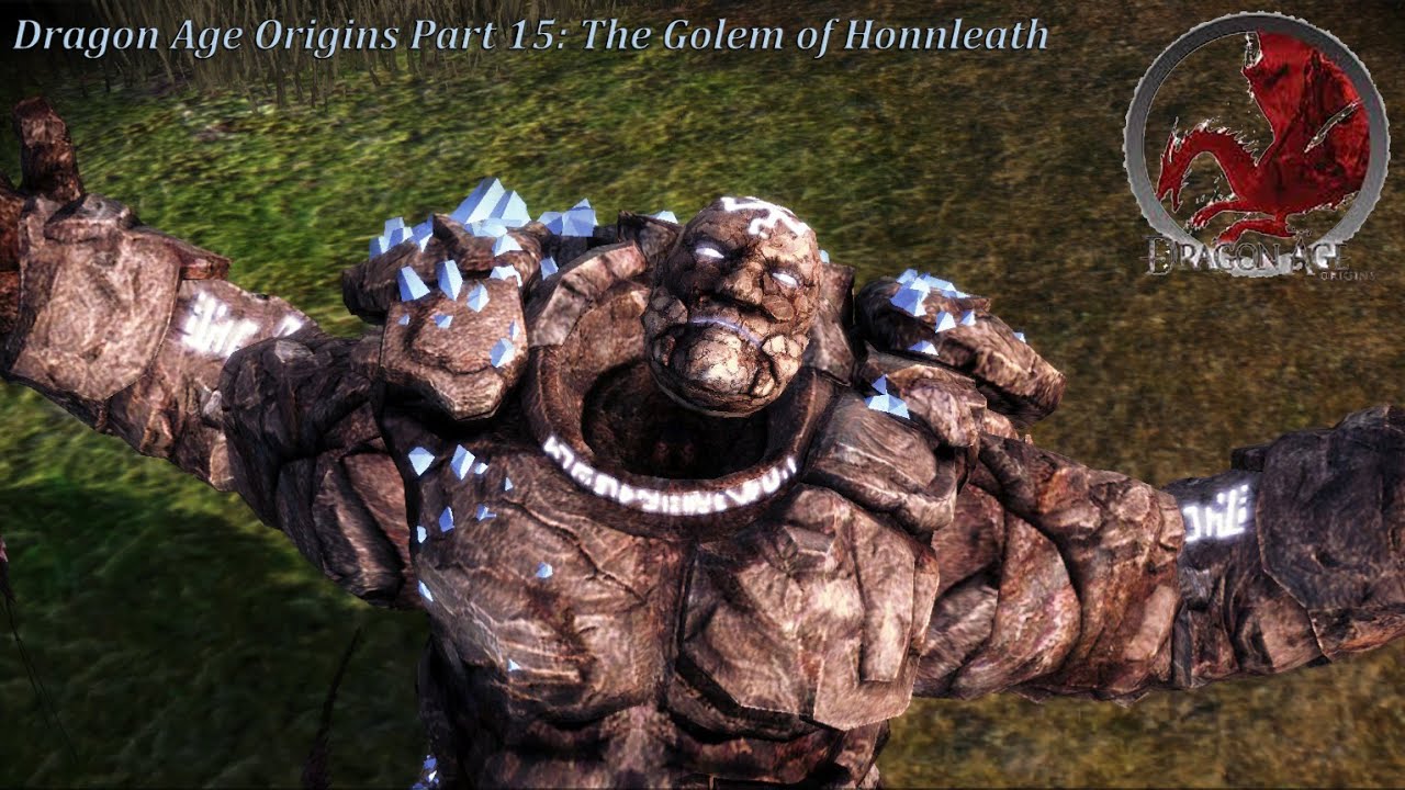 Dragon Age Origins Part 15: The Golem of Honnleath DLC. 