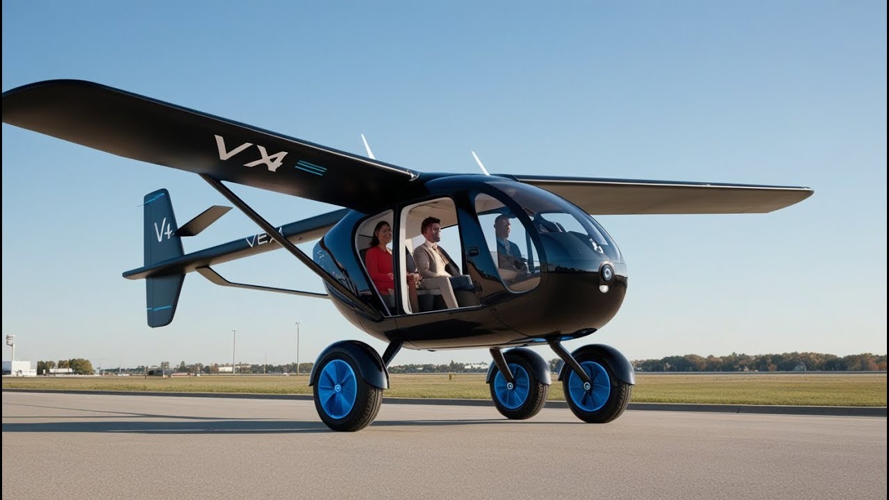 The VX4 by Vertical Aerospace: The Future of Urban Air Travel - YouTube