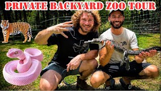 TOURING The LARGEST PRIVATE Reptile ZOO!