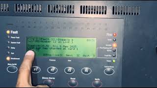 Gent Vigilon Fire Panel: How to Check Card Status & Simulate Trouble”