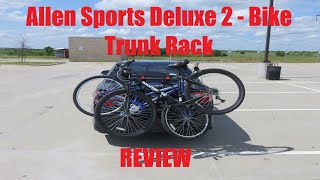 Allen Sport Deluxe 2 - Bike Trunk Rack Review