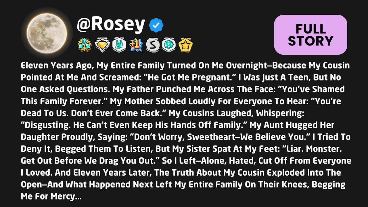 Одиннадцать лет назад вся моя семья в одночасье отвернулась от меня, потому что мой кузен указал ...
