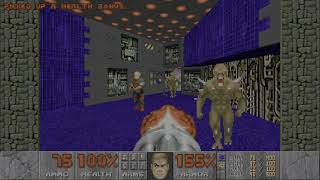 DOOM - Double Impact (Map 2 - Central Computing): Ultra Violence 100% (PS5 Gameplay)