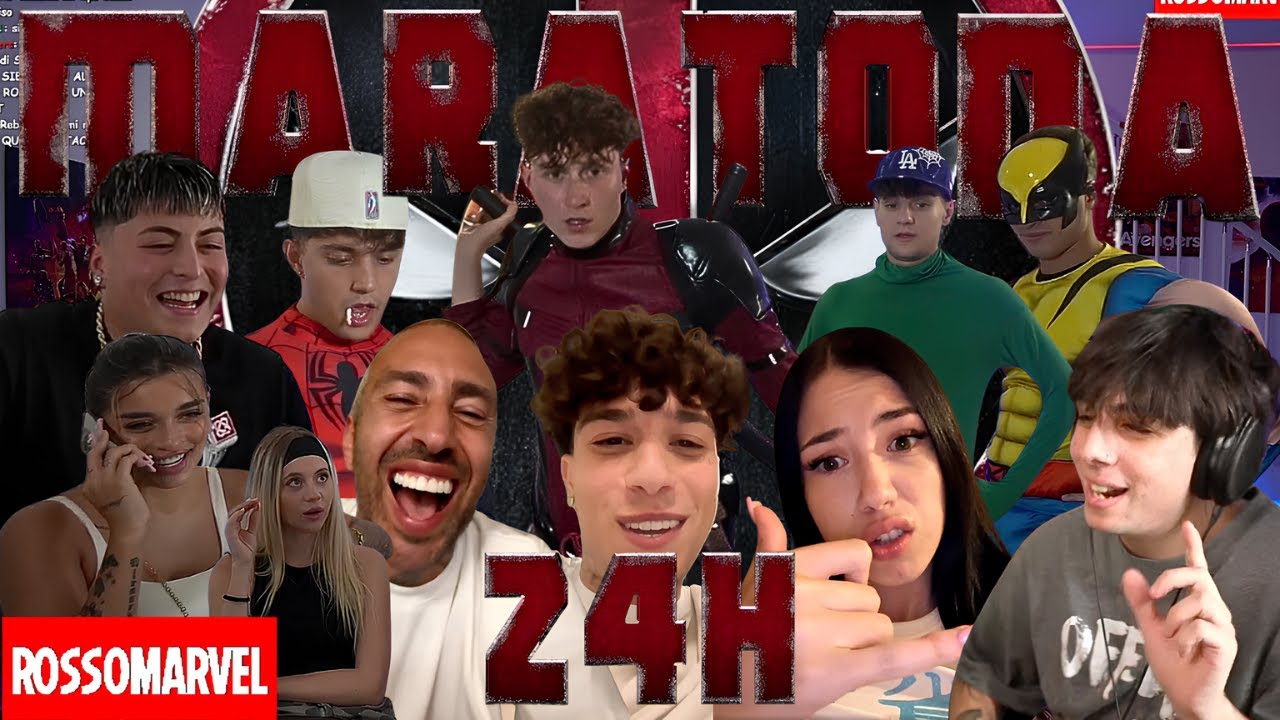 BEST OF MARATONA DA 24 ORE DEL ROSSO! CON ANNA PEPE, LUCHÈ, SOFIA CRISAFULLI, MANUXO E TANTI ALTRI!