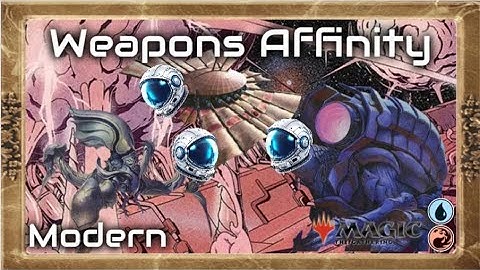 Our First Trophy On The Channel? 🏆And With My Favorite Deck! Weapons Affinity - Modern